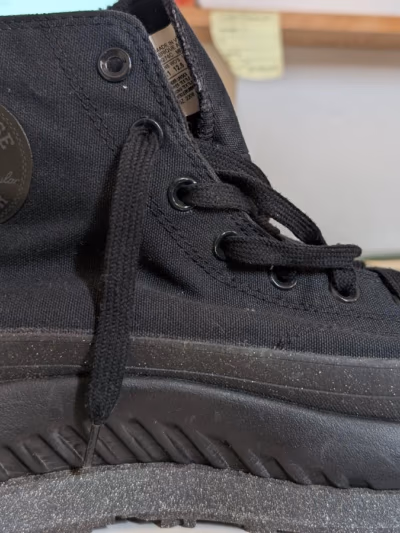 Black Converse High Top Sneakers by Converse — pre-loved on Thrifted.mt