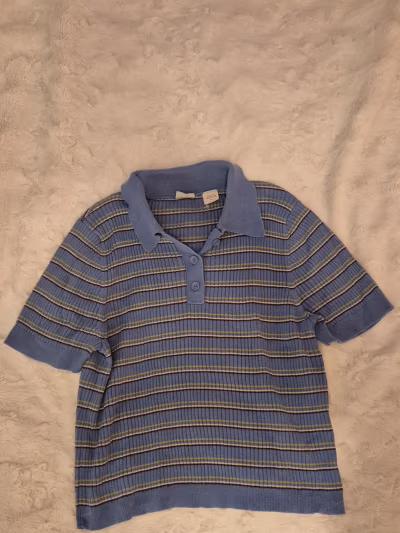 Levi's Striped Polo Shirt by Levi's — pre-loved on Thrifted.mt