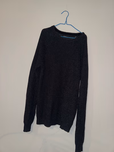 Peacocks Charcoal Grey Knitted Jumper by Peacocks — pre-loved on Thrifted.mt