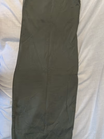 Khaki Midi Bodycon Dress by Pimkie — pre-loved on Thrifted.mt