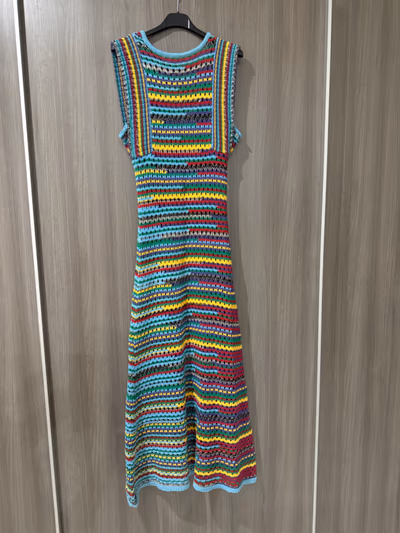 Crochet Multicolour Zara Dress  by Zara — pre-loved on Thrifted.mt