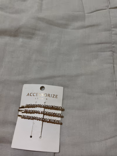 Pearl and Crystal Hair Grips by Accessorize — pre-loved on Thrifted.mt