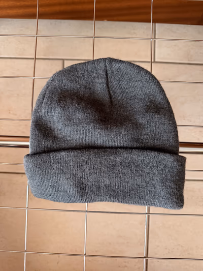 Grey Beanie — pre-loved on Thrifted.mt