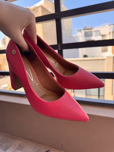 Vizzano Pink Block Heels by Vizzano — pre-loved on Thrifted.mt