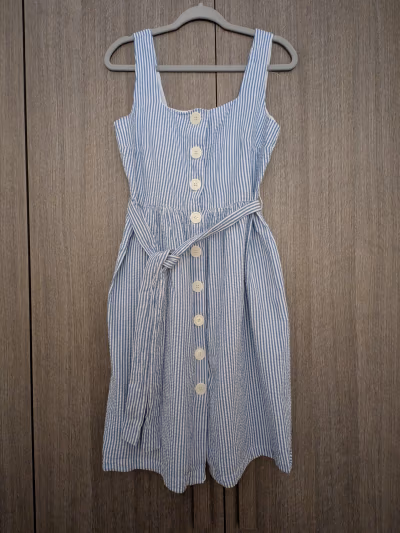 Mango cotton summer dress size M by Mango — pre-loved on Thrifted.mt