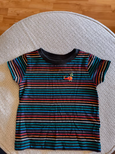 Next striped baby t-shirt by Next — pre-loved on Thrifted.mt