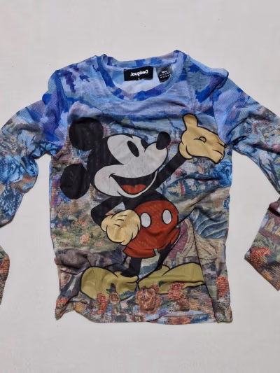 Desigual Disney Mickey Mouse Top by Desigual — pre-loved on Thrifted.mt