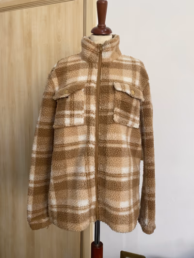 Teddy Bear Jacket size M by Brave Soul London — pre-loved on Thrifted.mt