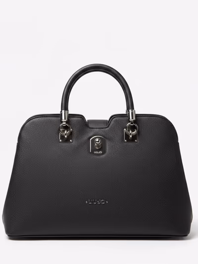 Liu Jo Black Structured Handbag by Liu Jo — pre-loved on Thrifted.mt