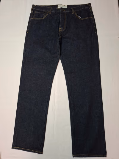 Men's St George by Duffer Dark Blue Jeans (W38 L32) - Straight Fit — pre-loved on Thrifted.mt