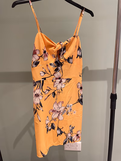 Floral Tie-Front Sun Dress by Parisian — pre-loved on Thrifted.mt