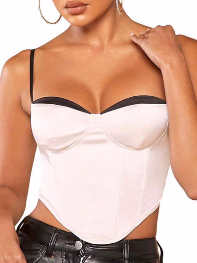 Satin Corset Top by Shein — pre-loved on Thrifted.mt