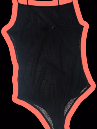 100% cotton - Tally Weijl Black Backless Sporty Bodysuit - Size S by Tally Weijl — pre-loved on Thrifted.mt