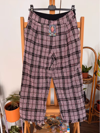 Pantalones de tweed a cuadros de Sister Jane by Sister Jane — pre-loved on Thrifted.mt