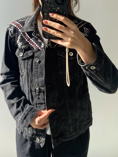 Denim jacket Stradivarius size M by Stradivarius — pre-loved on Thrifted.mt