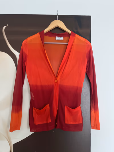 Vintage Sandro Ombre Mesh Twin Set by Sandro — pre-loved on Thrifted.mt