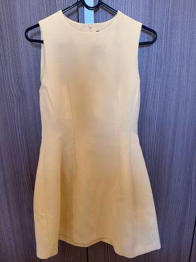 Yellow Sleeveless Shift Dress by Zara — pre-loved on Thrifted.mt