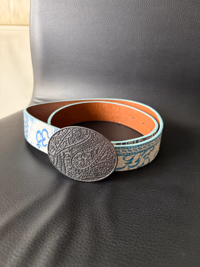 Desigual Patterned Buckle Belt by Desigual — pre-loved on Thrifted.mt