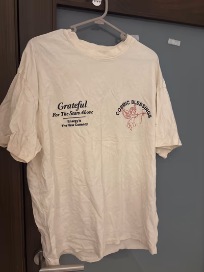 Bershka Graphic Print T-Shirt by Bershka — pre-loved on Thrifted.mt