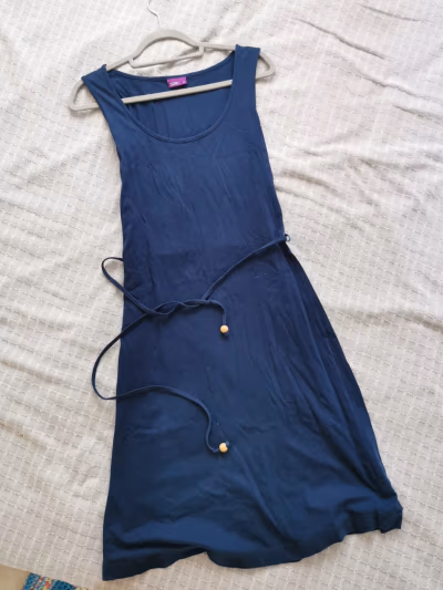 Living Crafts Navy Organic Cotton Dress by Living Crafts — pre-loved on Thrifted.mt