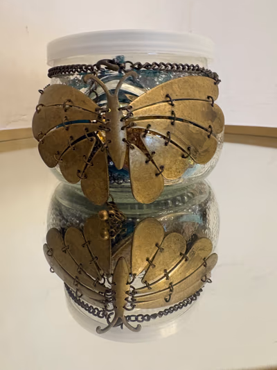 Vintage style butterfly statement jewellery — pre-loved on Thrifted.mt