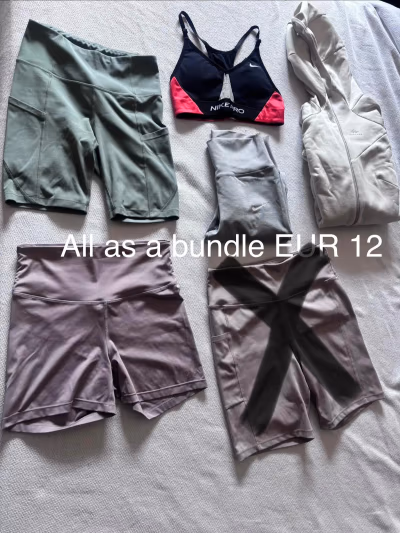 Sports Wear Gym Bundle — pre-loved on Thrifted.mt