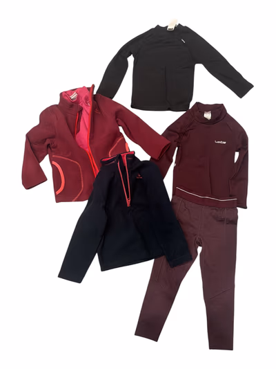Girls thermal clothes 3/4 years   — pre-loved on Thrifted.mt