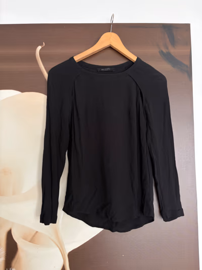 AllSaints Lucas Long Sleeved Top by AllSaints — pre-loved on Thrifted.mt