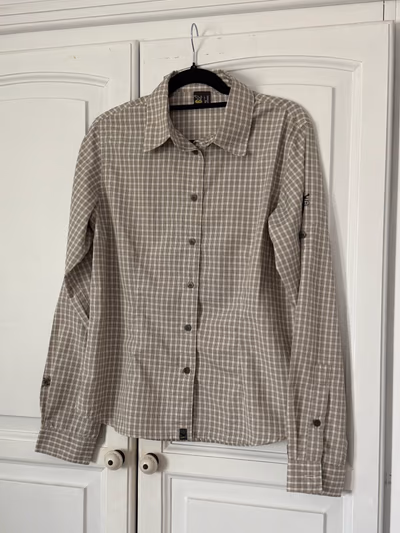 Salewa Plaid Button Down Shirt by Salewa — pre-loved on Thrifted.mt