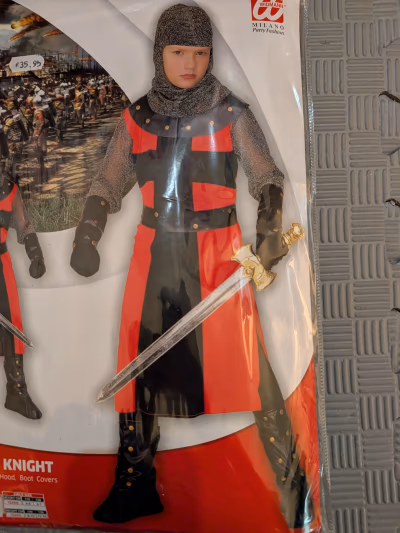 Dark Age Knight Costume by Widmann — pre-loved on Thrifted.mt