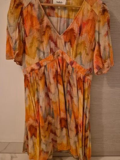 ba&sh multicolour patterned dress by ba&sh — pre-loved on Thrifted.mt