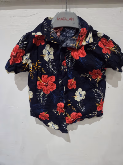 Kids floral print button-up by Primark — pre-loved on Thrifted.mt