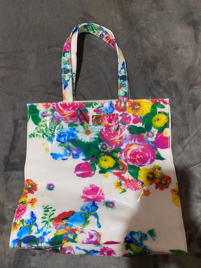 Floral Print Shopper Tote Bag — pre-loved on Thrifted.mt