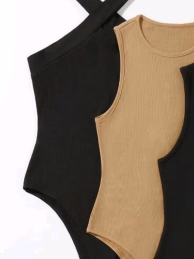 Completo body senza maniche a coste by SHEIN — pre-loved on Thrifted.mt