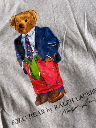 Polo Bear graphic cotton t-shirt by Polo Ralph Lauren — pre-loved on Thrifted.mt