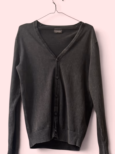Watsons Vintage Dark Grey Cardigan by Watsons — pre-loved on Thrifted.mt