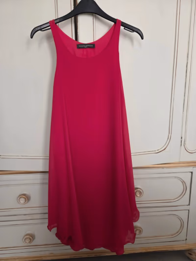 Abito in chiffon Sandro Ferrone Magenta by Sandro Ferrone — pre-loved on Thrifted.mt