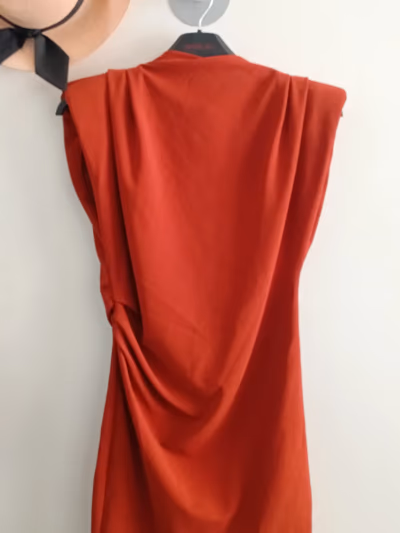 Sleeveless Ruched Mini Dress — pre-loved on Thrifted.mt
