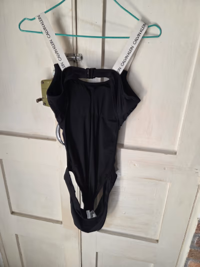 Calvin Klein Logo Strap Swimsuit by Calvin Klein — pre-loved on Thrifted.mt