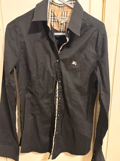 Burberry London black check shirt by Burberry — pre-loved on Thrifted.mt