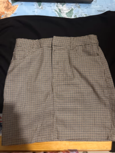 Classic Plaid Mini Skirt by Kiabi — pre-loved on Thrifted.mt