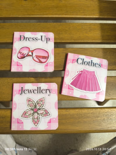 Pink Glamorous Educational Children's Books Set — pre-loved on Thrifted.mt