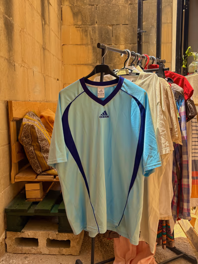 Adidas Climalite V-Neck Sports Top by Adidas — pre-loved on Thrifted.mt