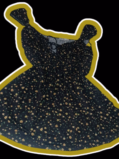 Bershka Ruffle-Strap Milkmaid Summer Dress (Size S) by Bershka — pre-loved on Thrifted.mt