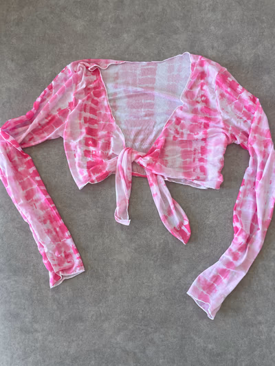 Pink Tie Dye Beach Co-ord — pre-loved on Thrifted.mt