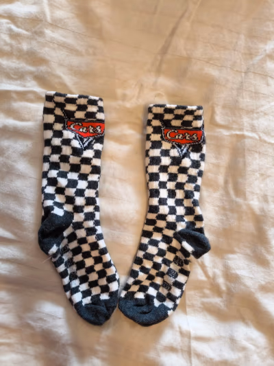 Disney Pixar Cars check socks — pre-loved on Thrifted.mt