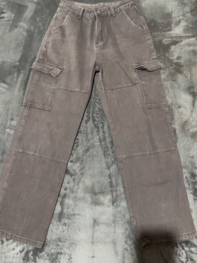 Brown Utility Cargo Trousers by SHEIN — pre-loved on Thrifted.mt