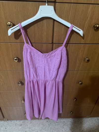 Pink Embroidered Cami Dress — pre-loved on Thrifted.mt