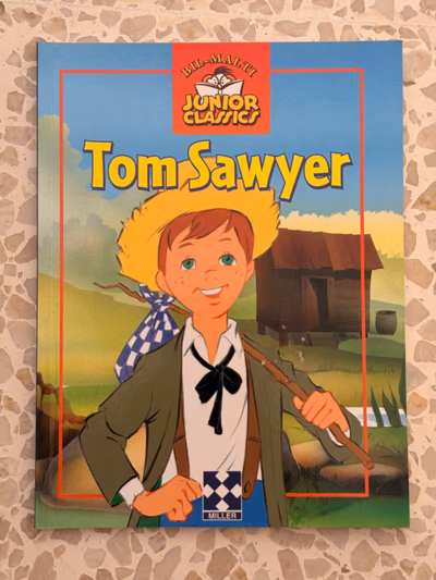 Tom Sawyer Junior Classics Book Bil-Malti by Miller — pre-loved on Thrifted.mt