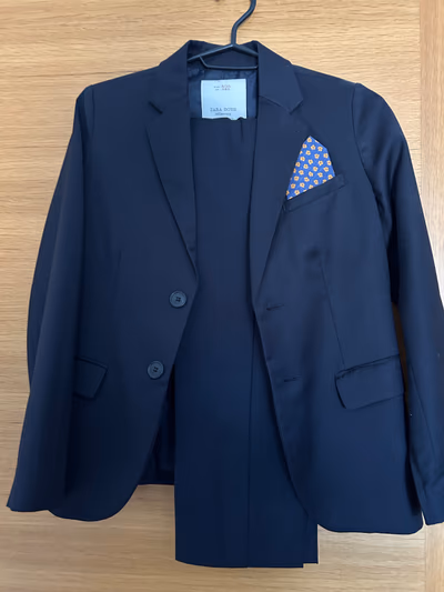 Zara Boys Tailored Wool Suit by Zara — pre-loved on Thrifted.mt